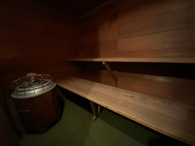 view of sauna / steam room