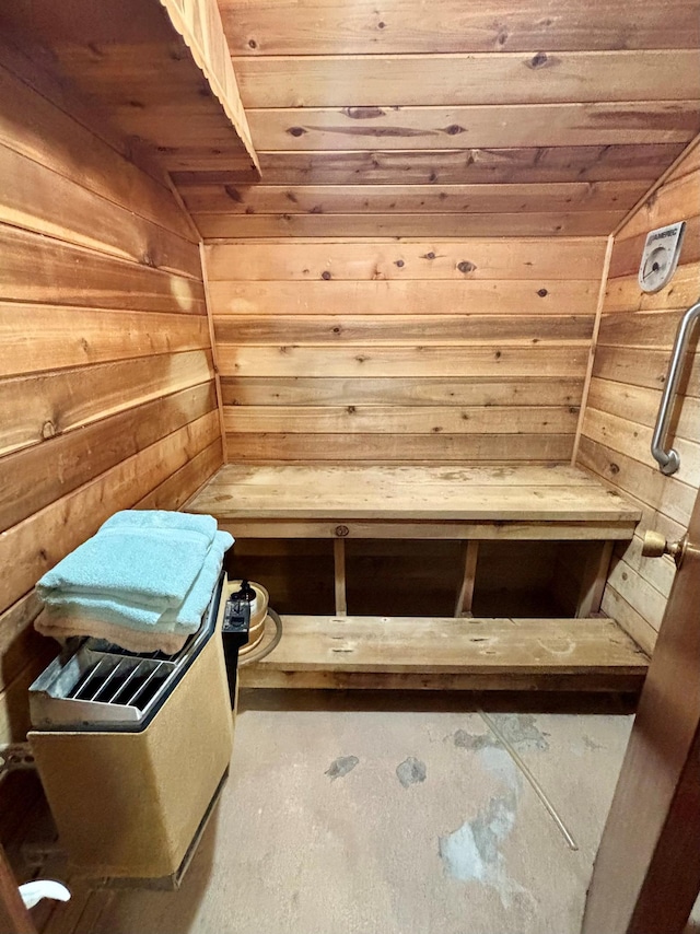 view of sauna / steam room