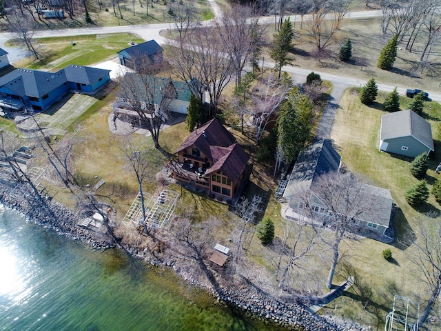 6451 Stardust Ln NE, Carlos Twp, MN 56308 - aerial view of property's location featuring a large body of water
