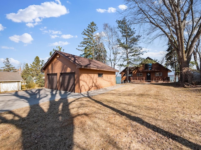 6451 Stardust Ln NE, Carlos Twp, MN 56308 - view of detached garage