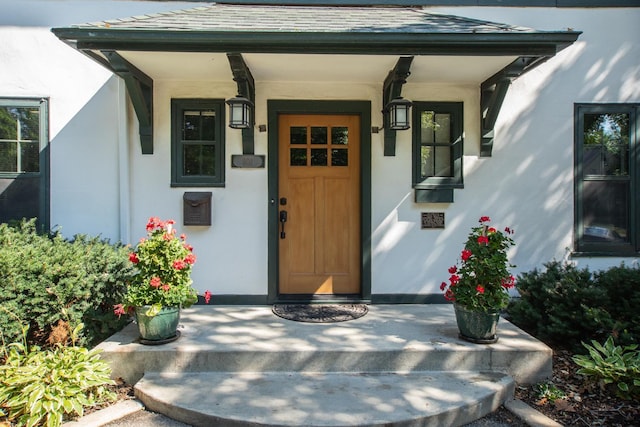 view of property entrance