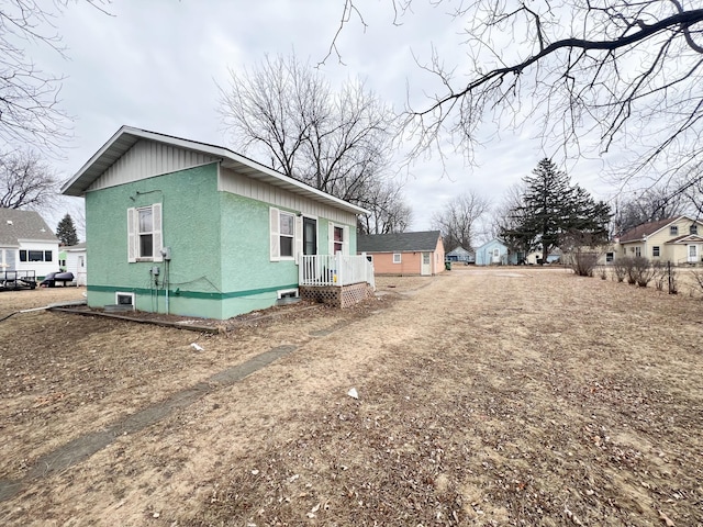 view of side of home