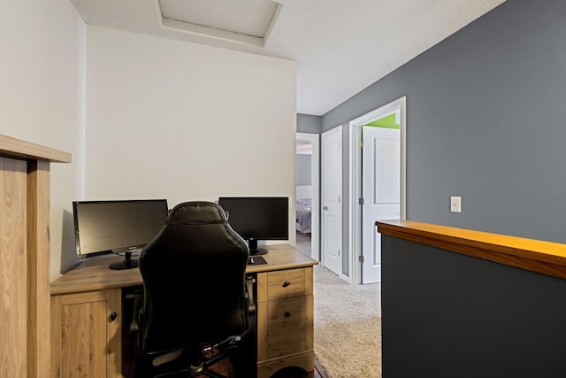 office featuring carpet floors