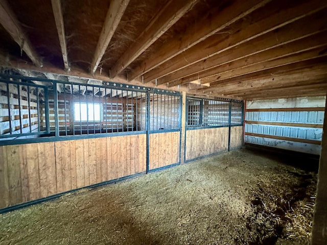 view of stable