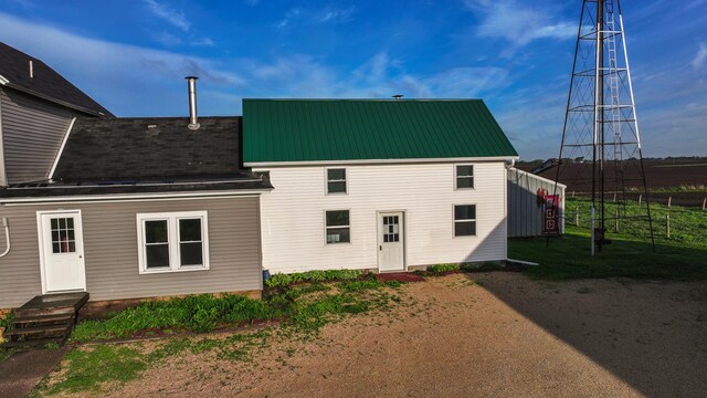 18426 County Road 18, Lewiston, MN 55952 - view of front of property featuring metal roof