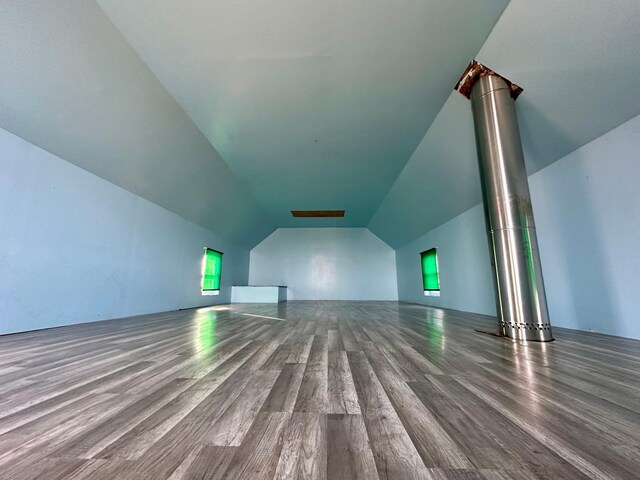 18426 County Road 18, Lewiston, MN 55952 - bonus room with wood finished floors and vaulted ceiling