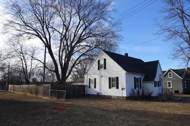 view of side of home