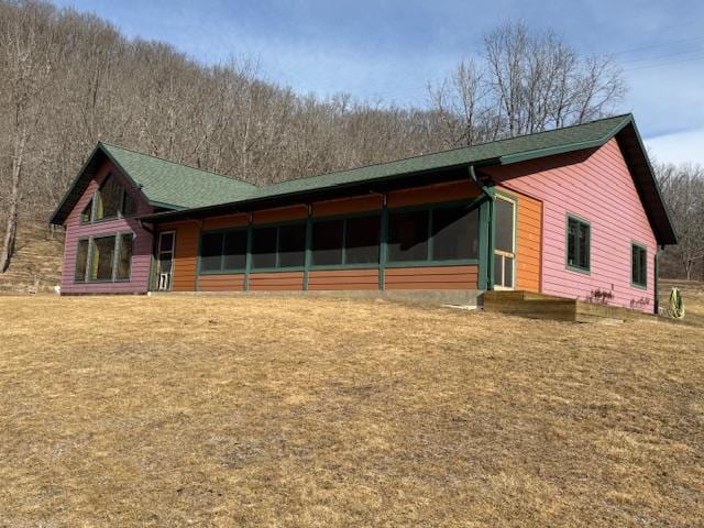 E2614 Bohland Hollow Rd, Wheatland Twp, WI 54624 - view of stable