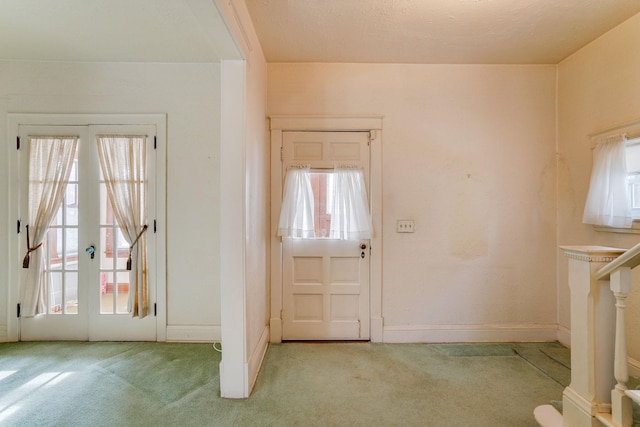 1802 3rd Ave N, Minneapolis, MN 55405 - doorway with light colored carpet and french doors