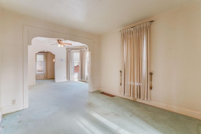 1802 3rd Ave N, Minneapolis, MN 55405 - carpeted spare room with ceiling fan