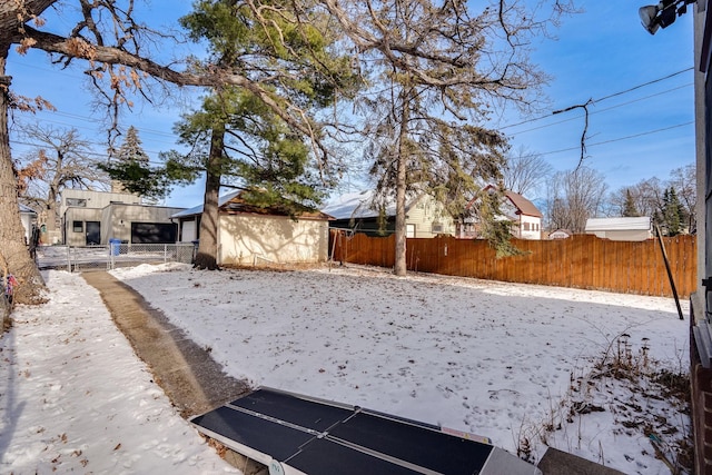 1802 3rd Ave N, Minneapolis, MN 55405 - view of yard covered in snow