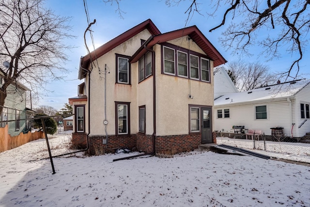 1802 3rd Ave N, Minneapolis, MN 55405 - view of snow covered back of property