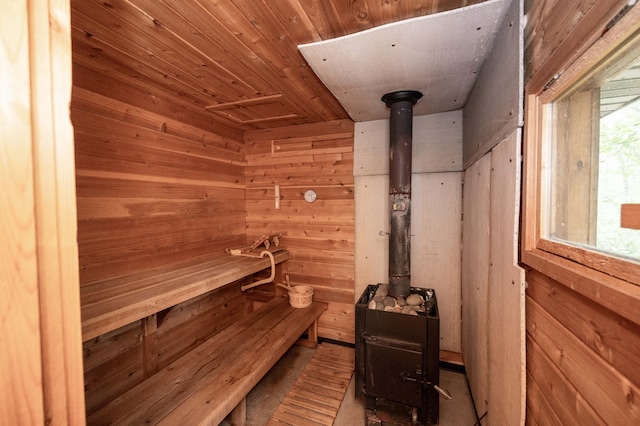 view of sauna / steam room