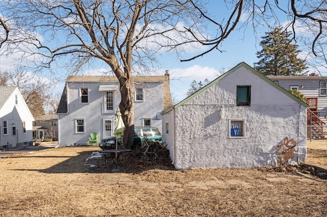 view of rear view of house