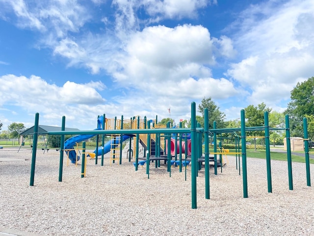 surrounding community featuring a playground