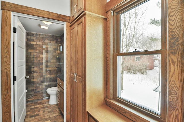 bathroom featuring toilet