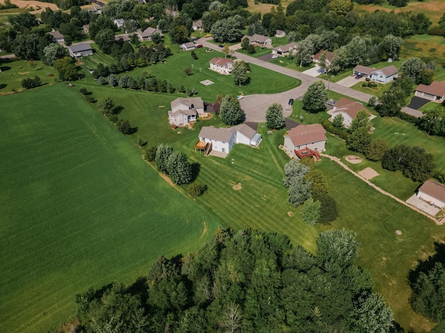 birds eye view of property featuring a residential view