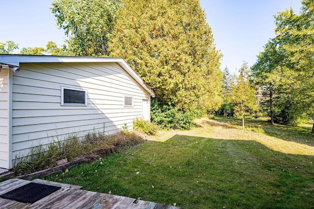 view of yard