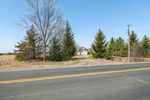 view of road