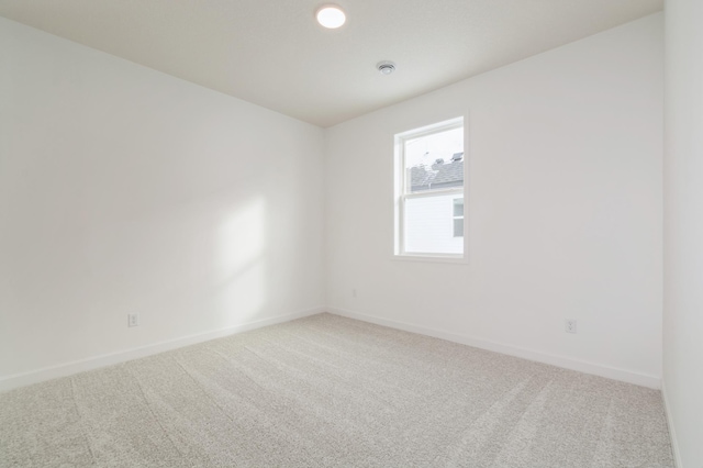 empty room with carpet floors