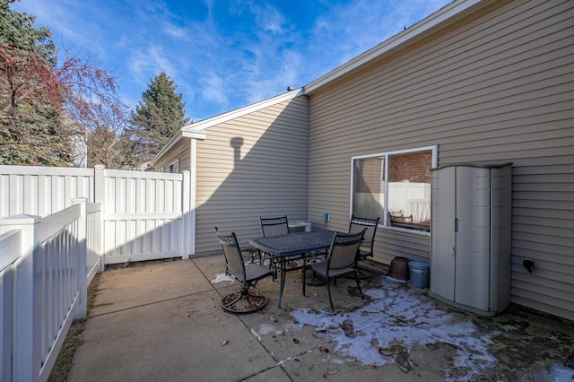 view of patio / terrace