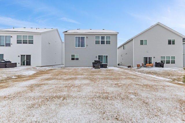 view of rear view of house