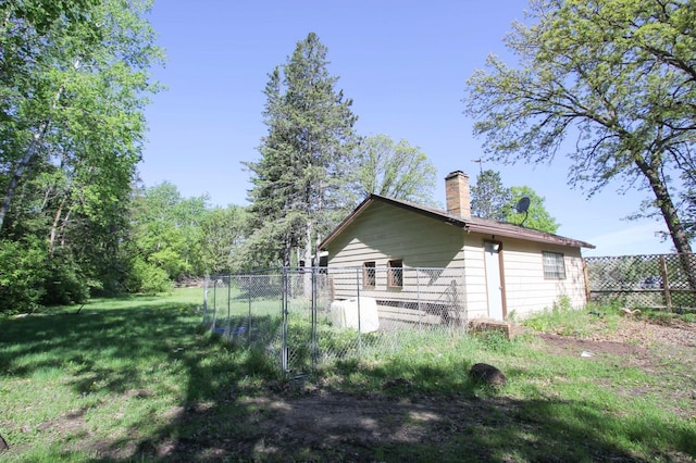 34007 Sunset Loop, Motley, MN 56466 - view of property exterior with a chimney