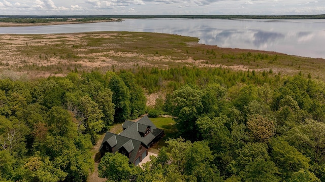 11375 Grouse Loop NW, Walker, MN 56484 - view from above of property with a nearby body of water