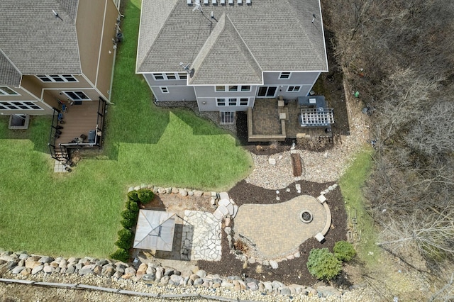 5270 Jewel Ln N, Plymouth, MN 55446 - view from above of property
