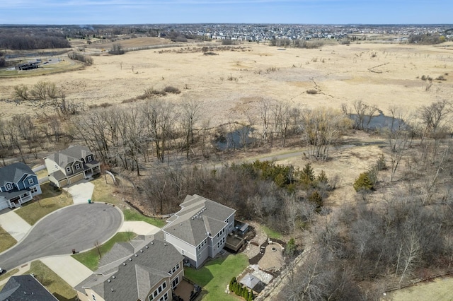 5270 Jewel Ln N, Plymouth, MN 55446 - aerial view of sparsely populated area with nearby suburban area