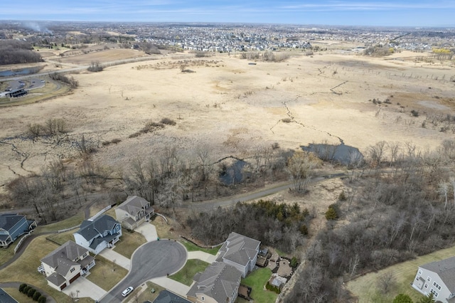 5270 Jewel Ln N, Plymouth, MN 55446 - aerial view of property and surrounding area with nearby suburban area