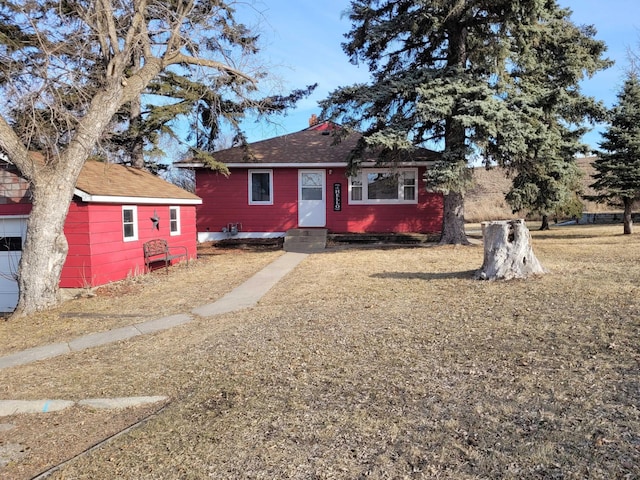 view of bungalow-style house