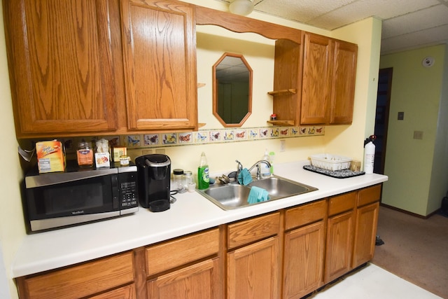 kitchen featuring sink