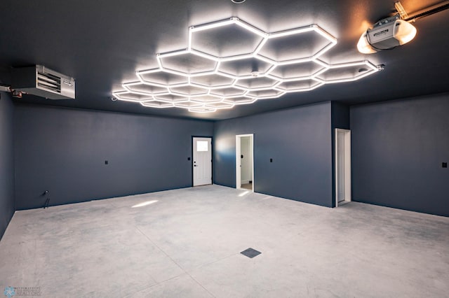 interior space with concrete flooring