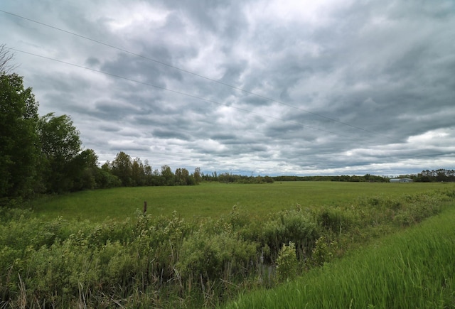 view of nature with a rural view