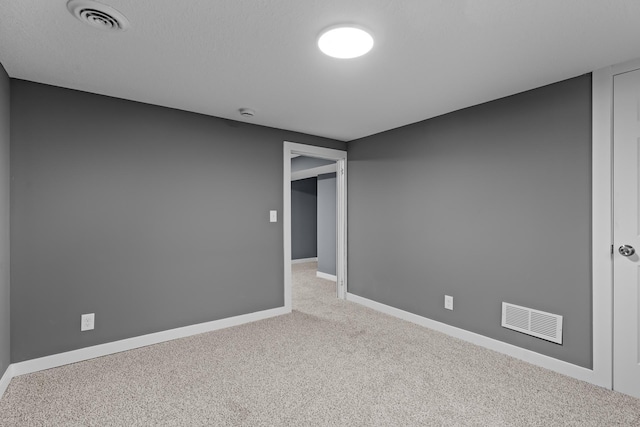 empty room with light carpet