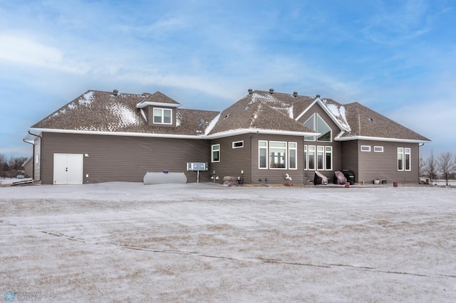 view of rear view of property