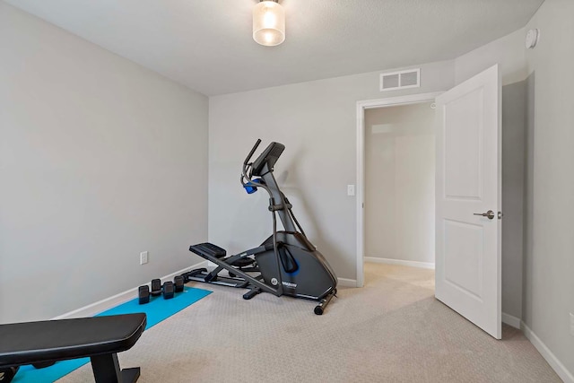 4884 Avery Ct, Eagan, MN 55123 - workout area featuring carpet floors and baseboards