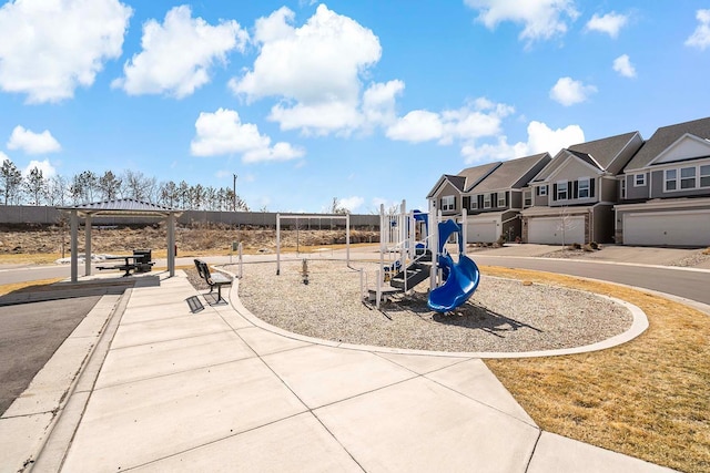 4884 Avery Ct, Eagan, MN 55123 - communal playground featuring a residential view