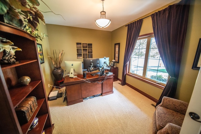 2441 Rosewood Ln SW, Rochester, MN 55902 - office space featuring light carpet and baseboards