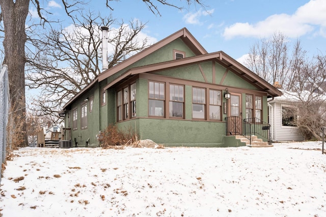 view of bungalow-style house