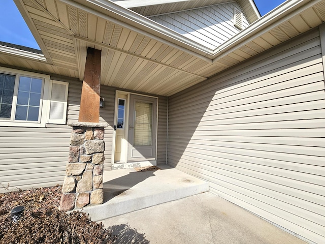 view of property entrance