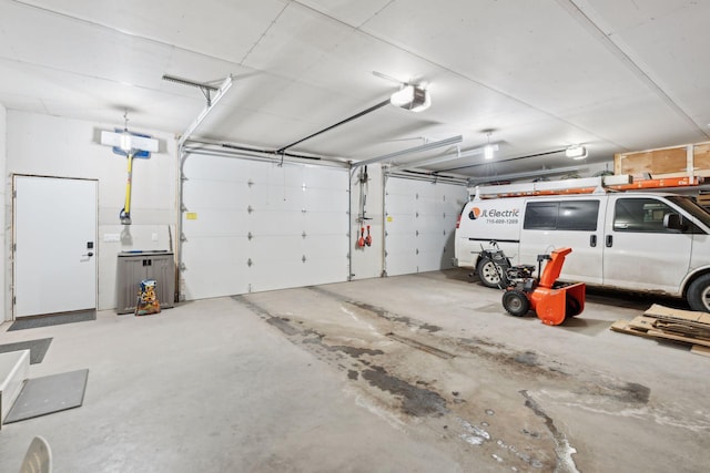 1325 State Highway 27, Ladysmith, WI 54848 - garage with a garage door opener