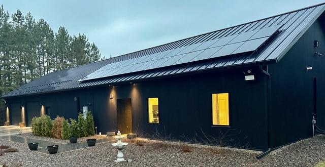 1325 State Highway 27, Ladysmith, WI 54848 - exterior space featuring metal roof and solar panels