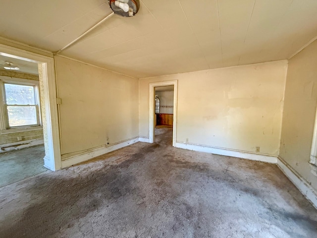 spare room with carpet