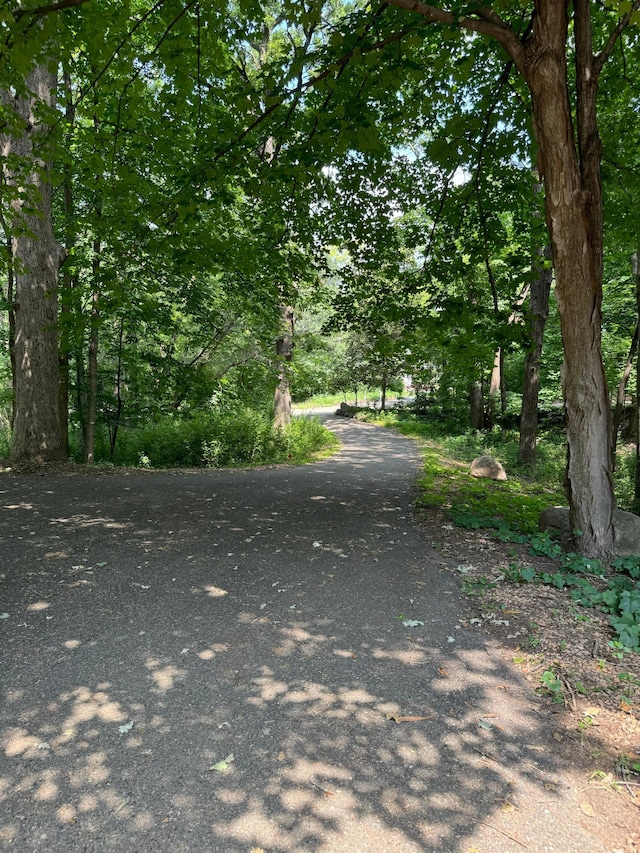 view of road