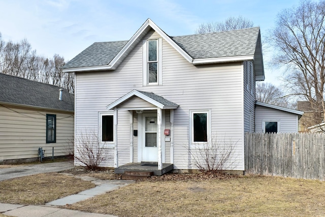 view of front of house