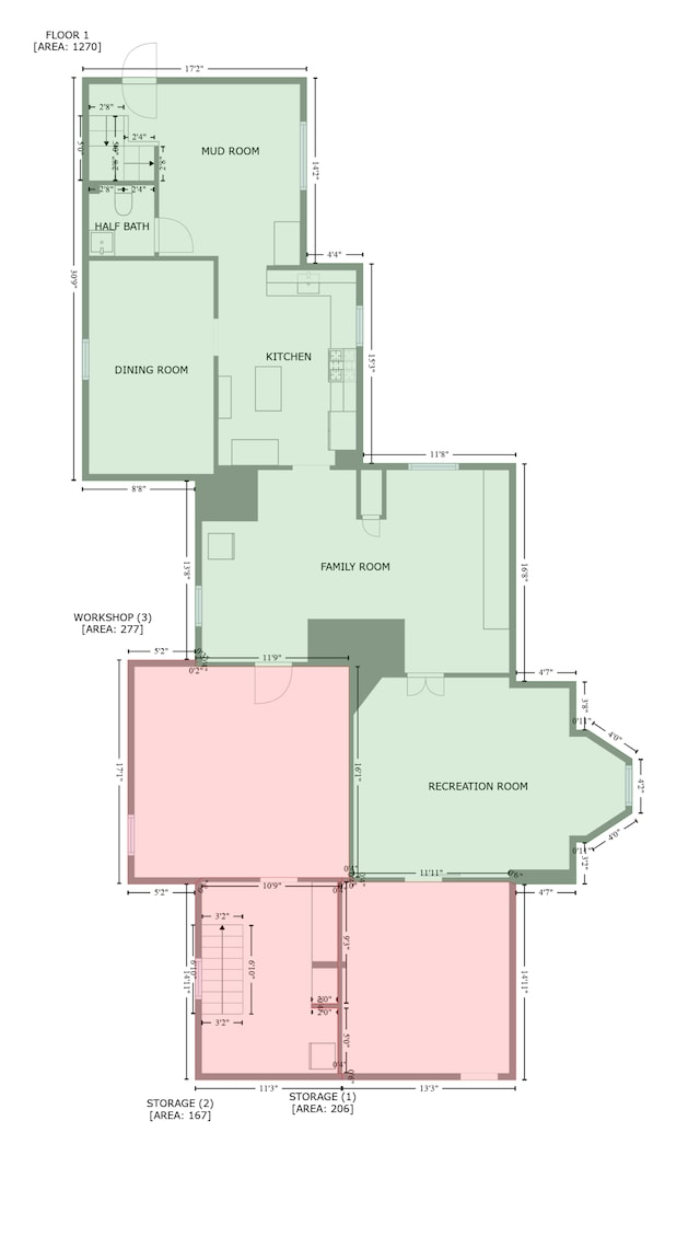 706 4th St, Red Wing, MN 55066 - floor plan / room layout
