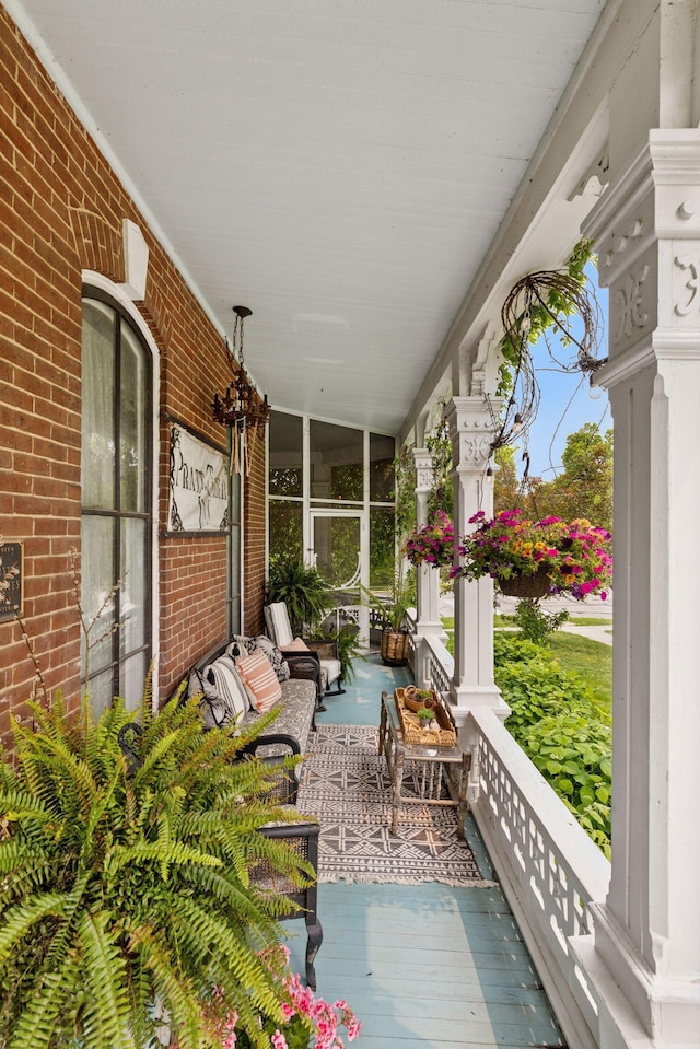706 4th St, Red Wing, MN 55066 - view of covered porch