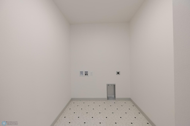 1264 Marlys Dr W, West Fargo, ND 58078 - laundry room featuring hookup for an electric dryer and baseboards